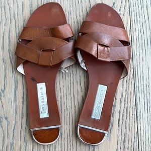 Zara leather sandal